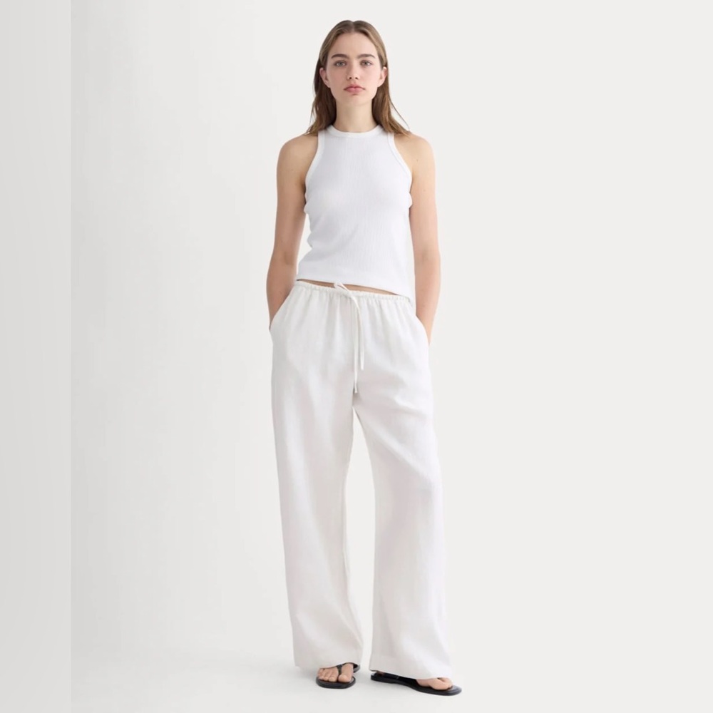 Everlane Linen Drawstring Pant